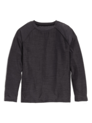 C12-07-1159-00M8 Long-Sleeve Breathe ON T-Shirt for Boys - Black Jack